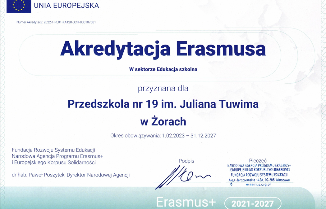 Akredytacja Erasmus
