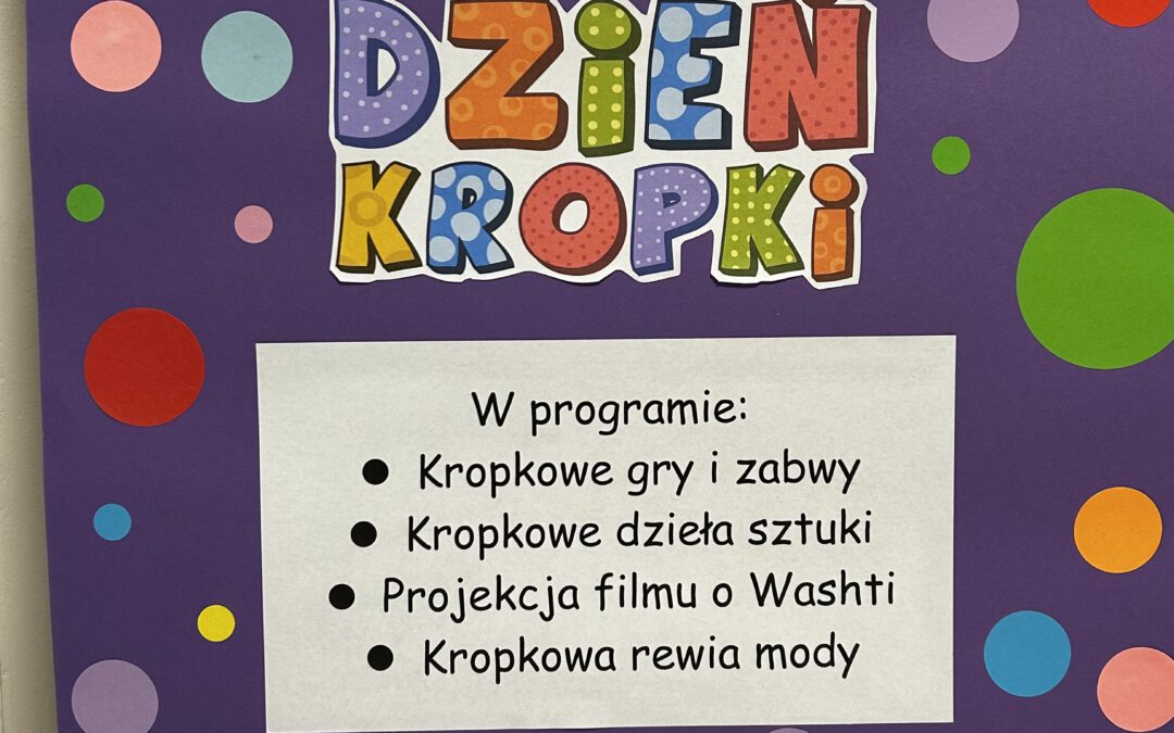 Dzień KROPKI w przedszkolu